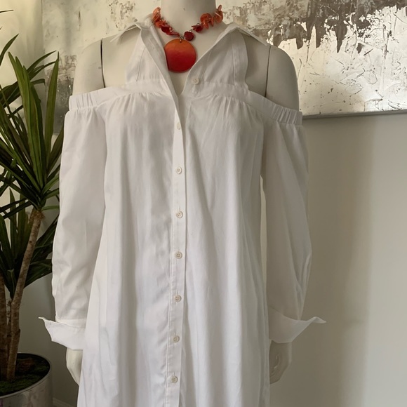 BCBGMaxAzria Dresses & Skirts - bcbg maxazria Sumner Sexy Cutout Shirt Dress